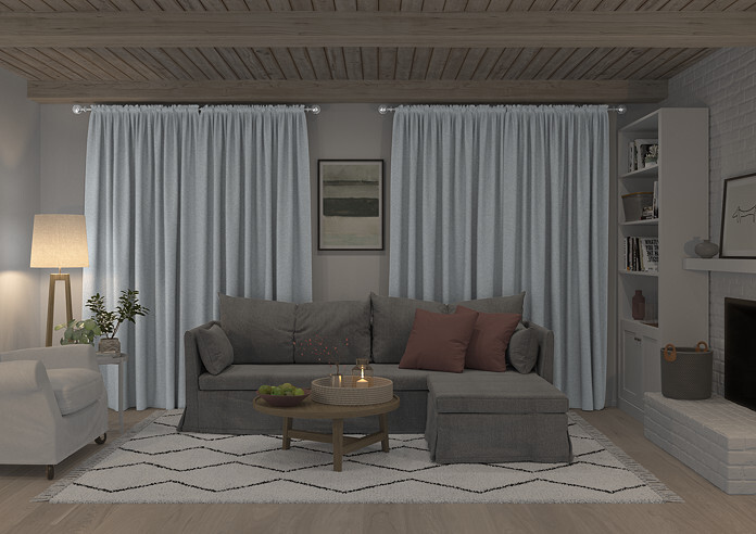 Stockholm, Flint - Made to Measure Curtains - Image 7